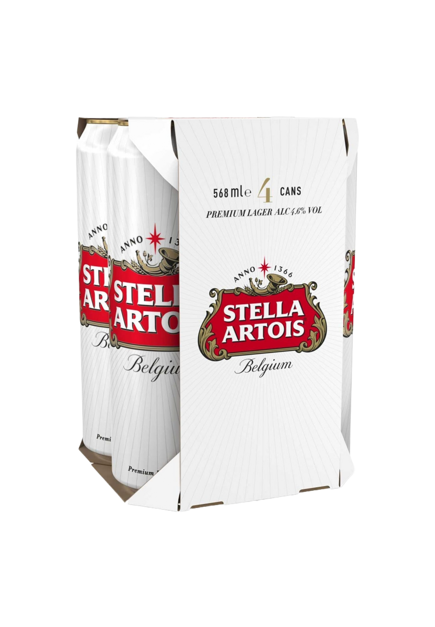 Stella Artois 4 x 568ML Multipack