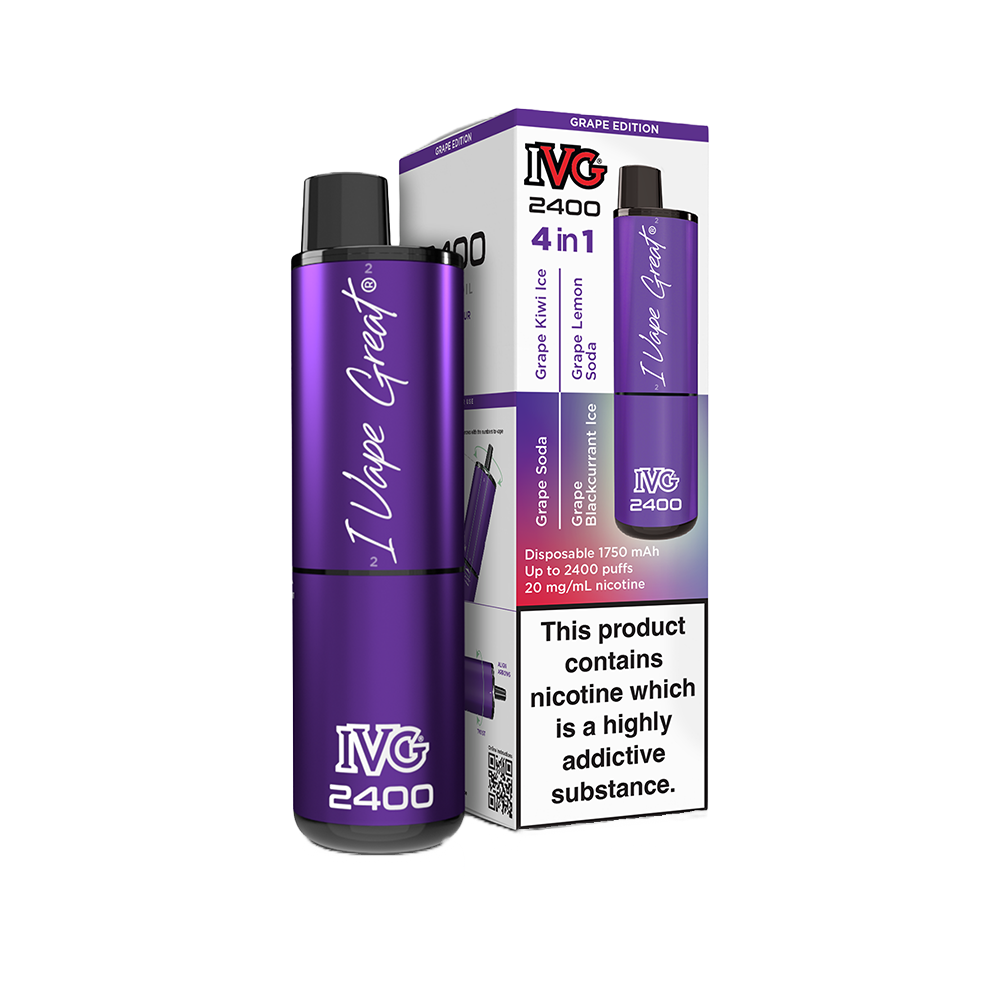 I Vape Great IVG 4-in-1 Grape Edition