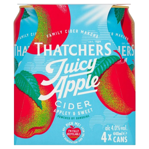 Thatchers Juicy Apple 4 x 440ml