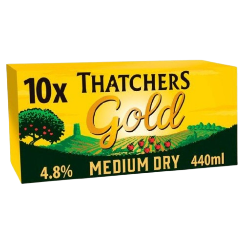 Thatchers Gold 10 Pack 440ml