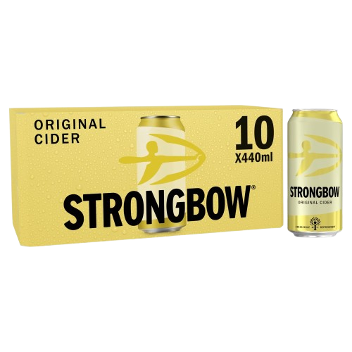 Strongbow Original Apple Cider 440ml x 10 Multipack