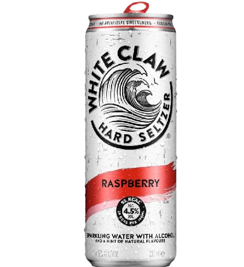 White Claw Rasperry Hard Seltzer