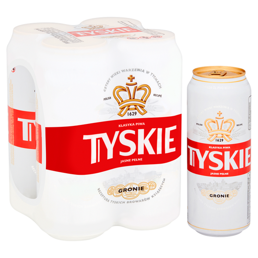 Tyskie 500ml 4 Pack