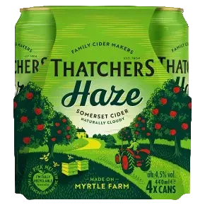 Thatchers Haze 4 Pack 440ml