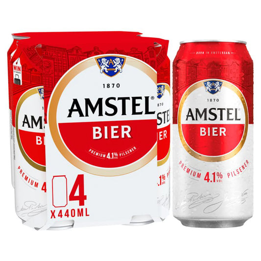 Amstel 4 Pack 440ml